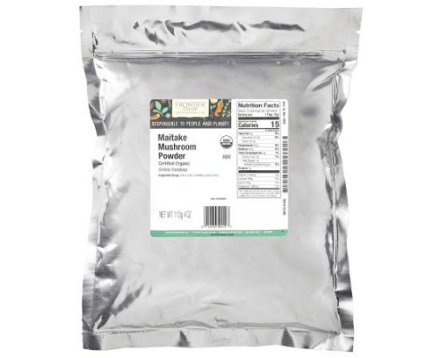 Frontier Co-op, Organic Maitake Mushroom Powder , 4 oz (113 g) Frontier Co-op, Organic Maitake Mushroom Powder , 4 oz (113 g)