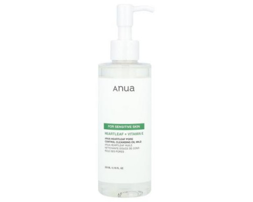Anua, Heartleaf Pore Control Cleansing Oil, Mild, 6.76 fl oz (200 ml) Anua, Heartleaf Pore Control Cleansing Oil, Mild, 6.76 fl oz (200 ml)