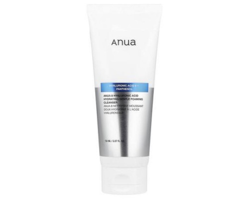 Anua, 8 Hyaluronic Acid Hydrating Gentle Foaming Cleanser, 5.07 fl oz (150 ml) Anua, 8 Hyaluronic Acid Hydrating Gentle Foaming Cleanser, 5.07 fl oz (150 ml)