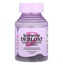Lemme, Debloat, Daily Digestive Probiotic Gummies, 60 Gummies