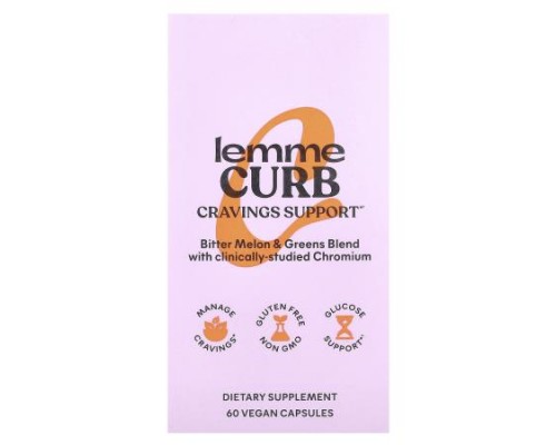 Lemme, Curb Cravings Support , 60 Vegan Capsules Lemme, Curb Cravings Support , 60 Vegan Capsules