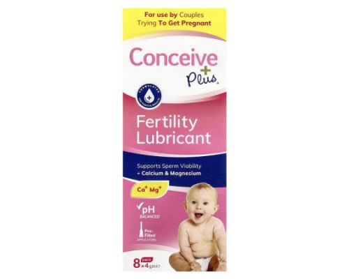 Conceive Plus, Fertility Lubricant, 8 Pack, 4 g Each Conceive Plus, Fertility Lubricant, 8 Pack, 4 g Each
