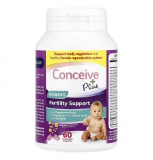 Conceive Plus, Women's Fertility Support, 60 Vegetarian Capsules