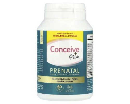 Conceive Plus, Prenatal, 60 Vegan Capsule Conceive Plus, Prenatal, 60 Vegan Capsule