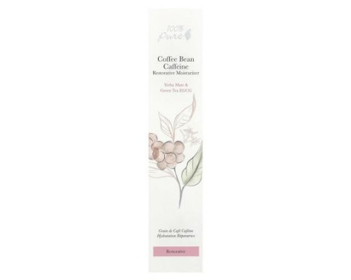 100% PURE, Coffee Bean Caffeine Restorative Moisturizer, 1.4 fl oz (40 ml) 100% PURE, Coffee Bean Caffeine Restorative Moisturizer, 1.4 fl oz (40 ml)