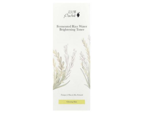 100% PURE, Fermented Rice Water Brightening Toner, 3.3 fl oz (100 ml) 100% PURE, Fermented Rice Water Brightening Toner, 3.3 fl oz (100 ml)