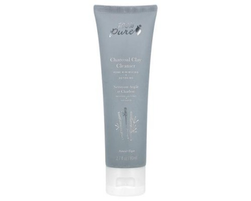 100% PURE, Charcoal Clay Cleanser, 2.7 fl oz (80 ml) 100% PURE, Charcoal Clay Cleanser, 2.7 fl oz (80 ml)