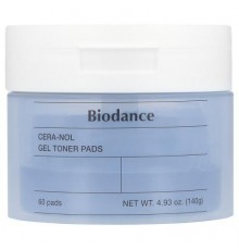 Biodance, Cera-Nol Gel Toner Pads, 60 Pads