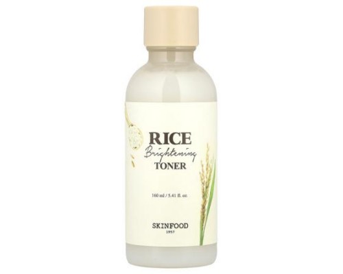 SKINFOOD, Rice Brightening Toner, 5.41 fl oz (160 ml)