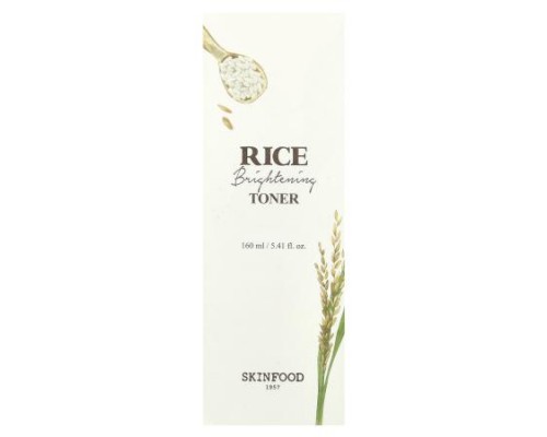 SKINFOOD, Rice Brightening Toner, 5.41 fl oz (160 ml)
