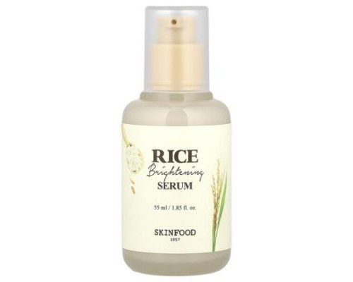 SKINFOOD, Rice Brightening Serum, 1.85 fl oz (55 ml)