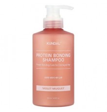 Kundal, Protein Bonding Shampoo, For Damaged Hair, Violet Muguet , 16.9 fl oz (500 ml)