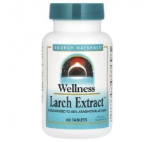 Source Naturals, Wellness, Larch Extract, 60 Tablets