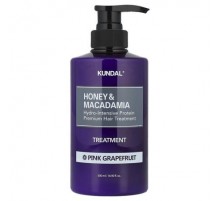 Kundal, Honey & Macadamia, Treatment, Pink Grapefruit, 16.9 fl oz (500 ml)