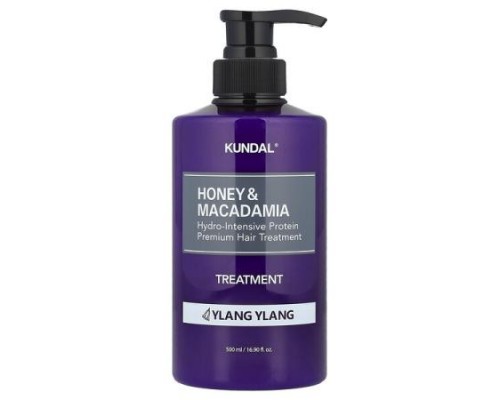 Kundal, Honey & Macadamia, Treatment, Ylang Ylang, 16.9 fl oz (500 ml)