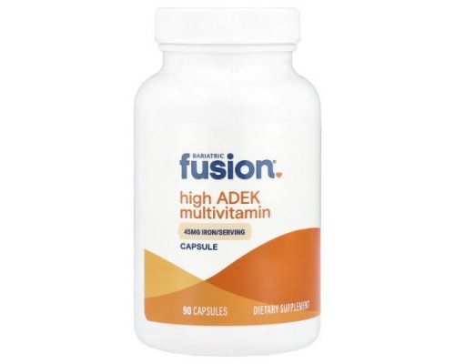 Bariatric Fusion, High ADEK Multivitamin , 90 Capsules Bariatric Fusion, High ADEK Multivitamin , 90 Capsules