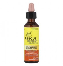 Bach, Rescue Remedy® Dropper, Stress Relief, Orange & Mango, 0.7 fl oz (20 ml)
