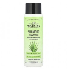 J R Watkins, Shampoo, Aloe & Green Tea, 12 fl oz (354 ml)