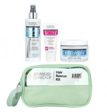 Advanced Clinicals, iHerb Exclusive, Hair Rescue Kit, 4 items