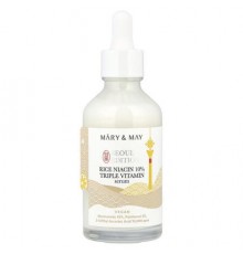 Mary & May, Seoul Edition, Rice Niacin 10% Triple Vitamin Serum, 2.7 fl oz (80 ml)