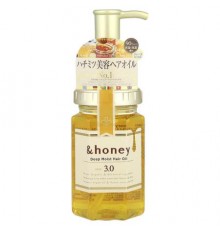 &honey, Deep Moist Hair Oil, Bulgarian Damask Rose Honey, 3.4 oz (100 m)