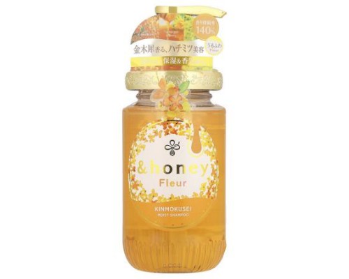 &honey, Fleur Moist Shampoo, Osmanthus Honey, 14.9 fl oz (440 ml) &honey, Fleur Moist Shampoo, Osmanthus Honey, 14.9 fl oz (440 ml)