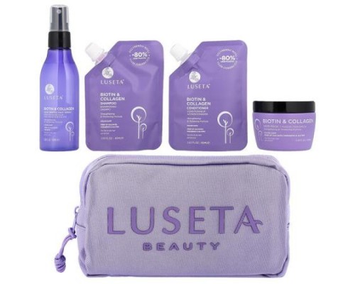 Luseta Beauty, iHerb Exclusive, Biotin & Keratin Hair Care Bag, 4 Items, 10.8 fl oz (320 ml)