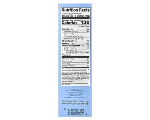 Back to Nature, Sandwich Cookies, Classic Creme, 9 oz (255 g) Back to Nature, Sandwich Cookies, Classic Creme, 9 oz (255 g)