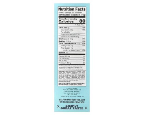 Back to Nature, Crackers, Stoneground Wheat, 5 oz (142 g) Back to Nature, Crackers, Stoneground Wheat, 5 oz (142 g)