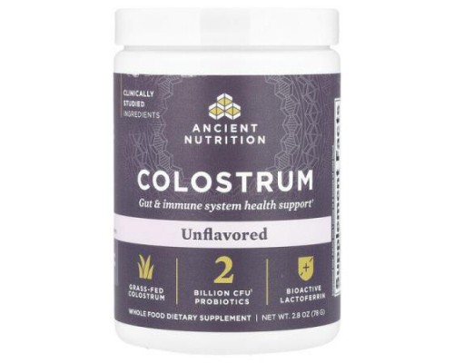 Ancient Nutrition, Colostrum, Unflavored, 2.8 oz (78 g) Ancient Nutrition, Colostrum, Unflavored, 2.8 oz (78 g)