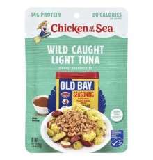 Chicken of the Sea, Wild Caught Light Tuna, Old Bay® Seasoning, 2.5 oz (70 g)