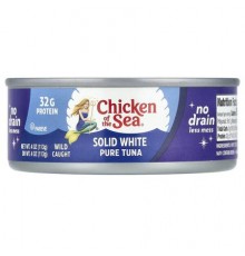 Chicken of the Sea, Solid White Pure Tuna, 4 oz (113 g)