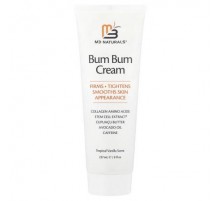 M3 Naturals, Bum Bum Cream, Tropical Vanilla, 8 fl oz (237 ml)