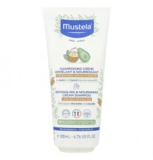 Mustela, Baby, Detangling & Nourishing Cream Shampoo, Long, Wavy or Curly Hair, 6.76 fl oz (200 ml)