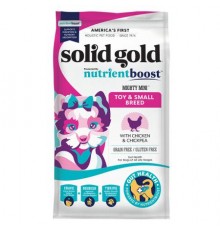 Solid Gold, Mighty Mini™, For Toy & Small Breed Dogs, Chicken, Chickpea & Pumpkin Recipe, 3.75 lbs (1.7 kg)