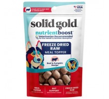 Solid Gold, Freeze Dried Raw Meal Topper, For Dogs, All Ages, Beef & Pumpkin Recipe, 1.5 oz (42 g)