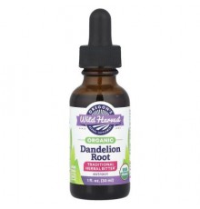 Oregon's Wild Harvest, Organic Dandelion Root Extract, 1 fl oz (30 ml)