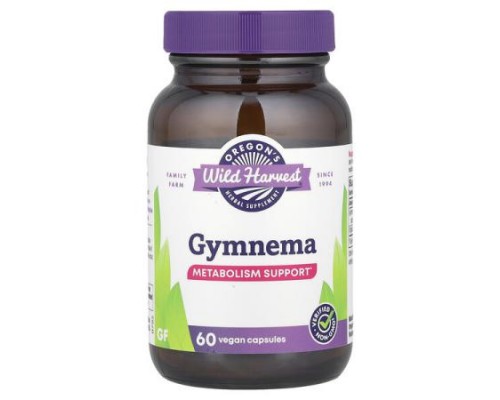 Oregon's Wild Harvest, Gymnema, 60 Vegan Capsules Oregon's Wild Harvest, Gymnema, 60 Vegan Capsules
