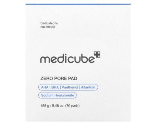 Medicube, Zero Pore Pad, 70 Pads, 5.46 oz (155 g) (Discontinued Item)