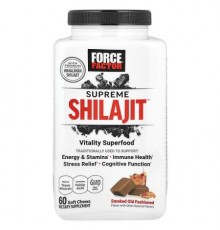 Force Factor, Supreme Shilajit™, Smoked Old Fashioned, 60 Soft Chews