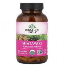 Organic India, Shatavari, 180 Vegetarian Caps (400 mg per Capsule)
