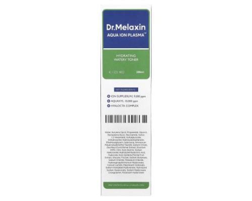 Dr.Melaxin, Aqua Ion Plasma, Hydrating Watery Toner, 6.76 fl oz (200 ml)