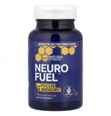 Natural Stacks, Neuro Fuel™, 75 Vegan Capsules