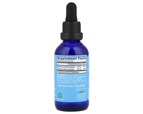 Eidon Ionic Minerals, Phosphorus, Liquid Concentrate, 2 oz (60 ml)