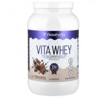 Vitauthority, Active, Vita Whey Protein Powder, Chocolate, 2.18 lb (990 g)