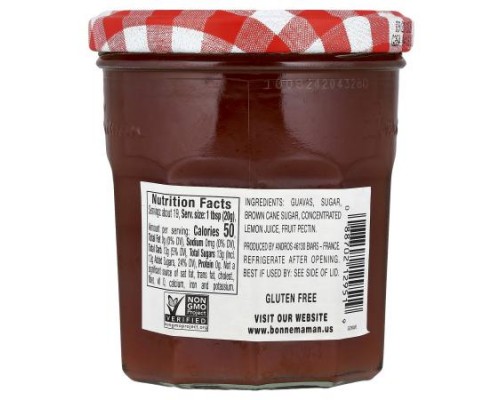 Bonne Maman, Guava Preserves , 13 oz (370 g) Bonne Maman, Guava Preserves , 13 oz (370 g)