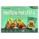 Crisp Power, Protein Pretzels, Everything, 6 Bags, 1.75 oz (50 g) Each