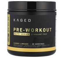 Kaged, Elite Series, Pre-Workout, Stimulant Free, Cherry Limeade, 1.43 lb (650 g)