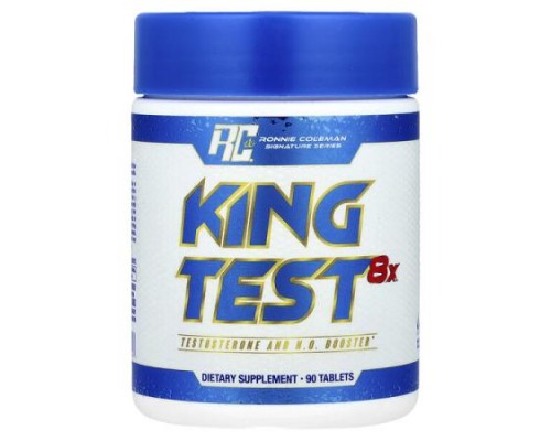 Ronnie Coleman, Signature Series, King Test 8X®, 90 Tablets