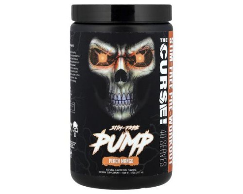 JNX Sports, Stim-Free Pump, Pre-Workout, Peach Mango, 20.2 oz (572 g) JNX Sports, Stim-Free Pump, Pre-Workout, Peach Mango, 20.2 oz (572 g)